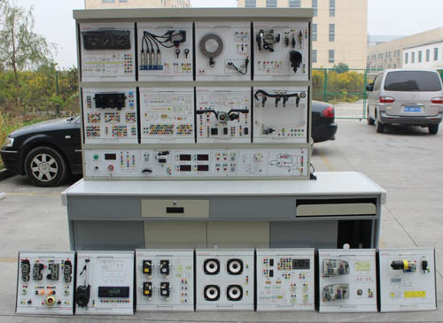 HY-QC502B整車(chē)電器接線考核實(shí)訓(xùn)臺(tái)