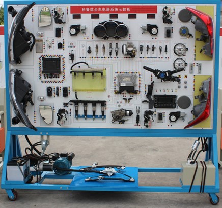  HY-QC512科魯茲全車(chē)電器實(shí)訓(xùn)臺(tái)